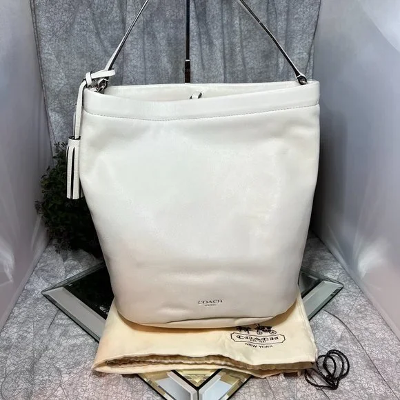 Coach Shoulder Bucket Tote with Dust Bag - NEW - Picture 2 of 11